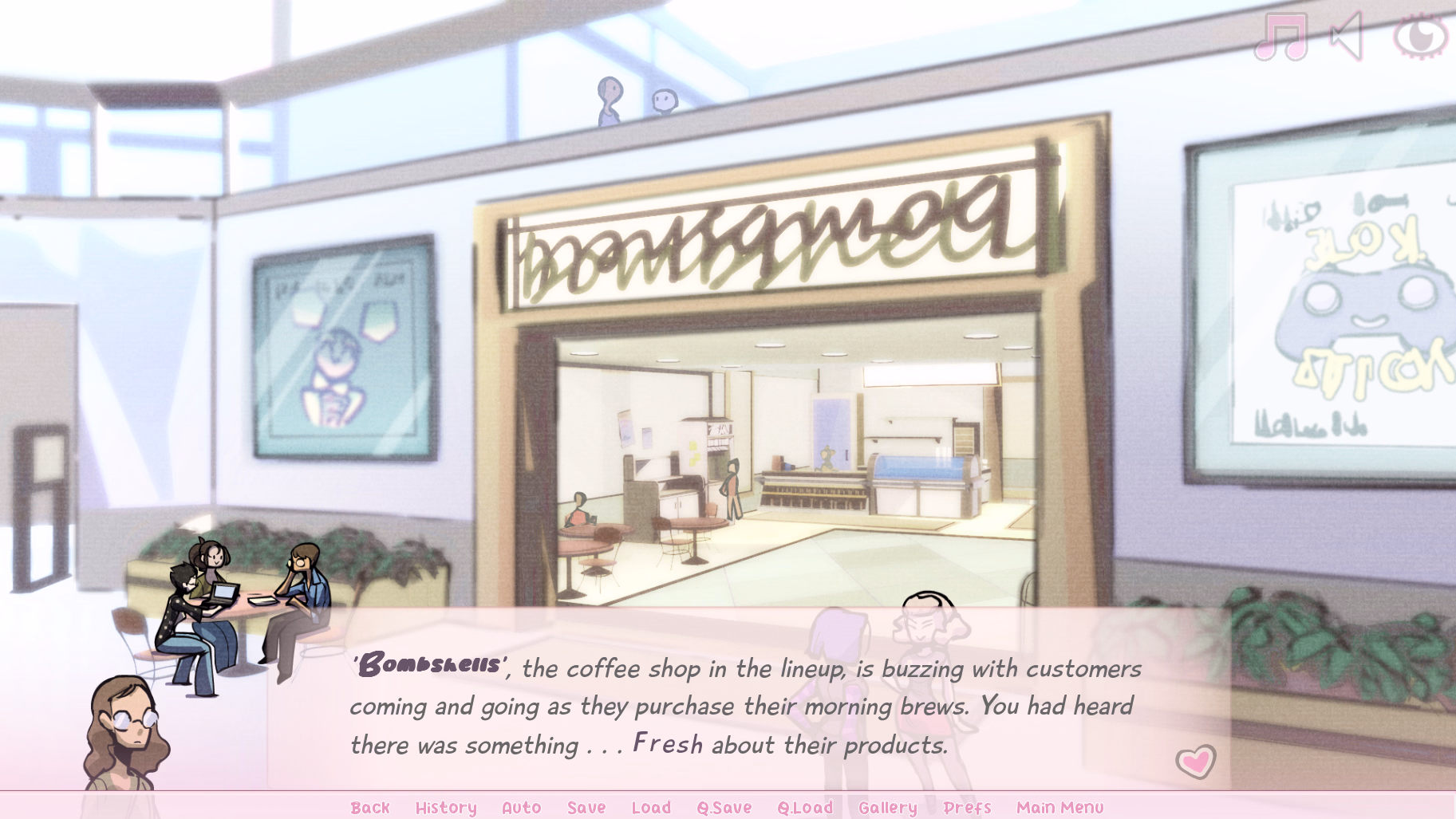 爆乳咖啡师:体型差约会(Bombshell Barista: Speed Dating)v1.8.3.2 精翻汉化 游戏截图 4