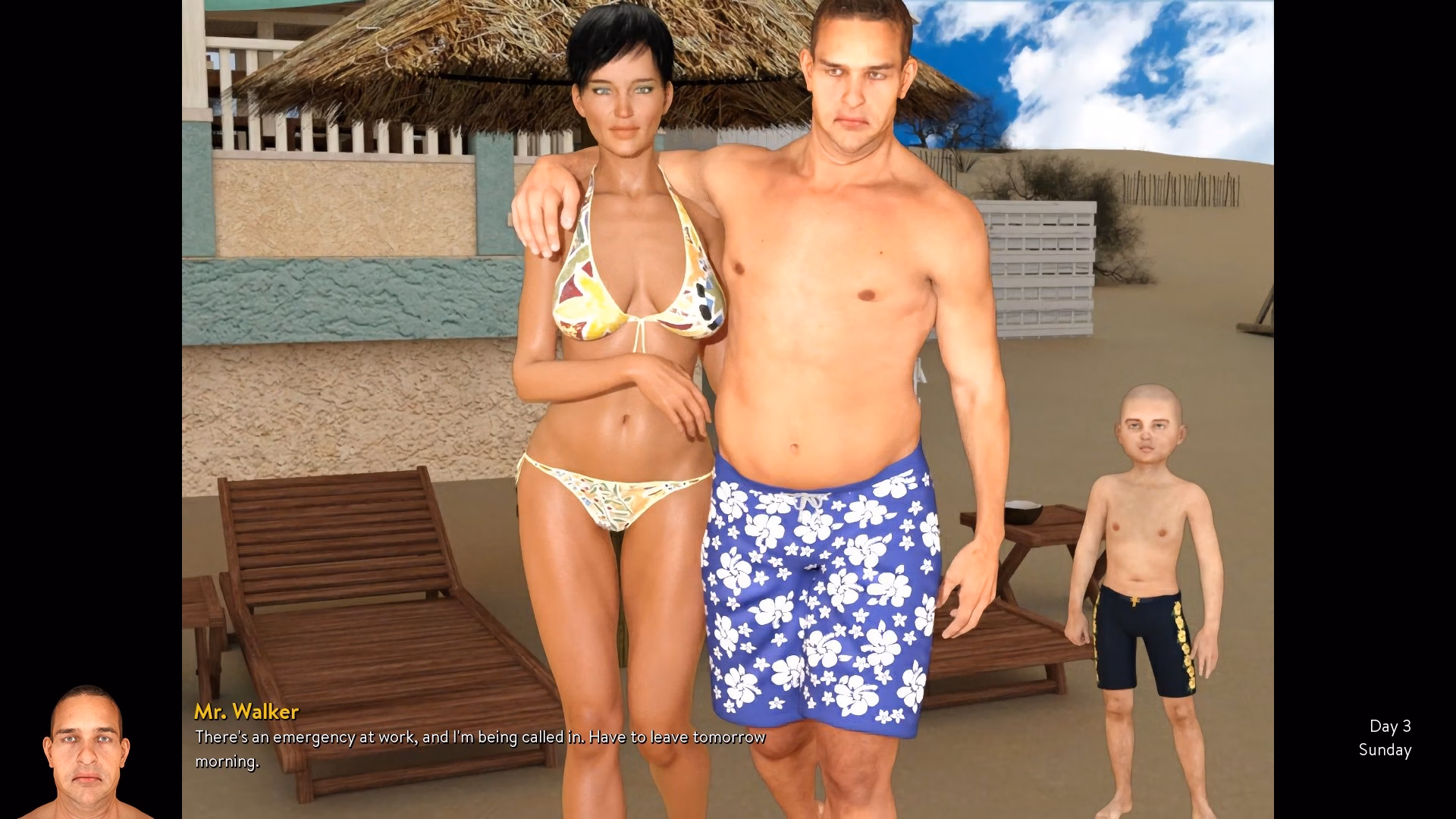海滩之王：救生员的播种狂欢（King of the Beach  Renpy conversion）v1.1 精翻汉化 游戏截图 4