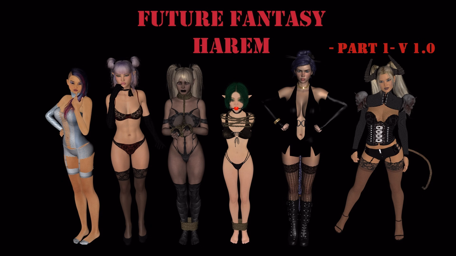 未来奇幻后宫 第一部(Future Fantasy Harem - Part 1)v1.0 精翻汉化 游戏截图 1
