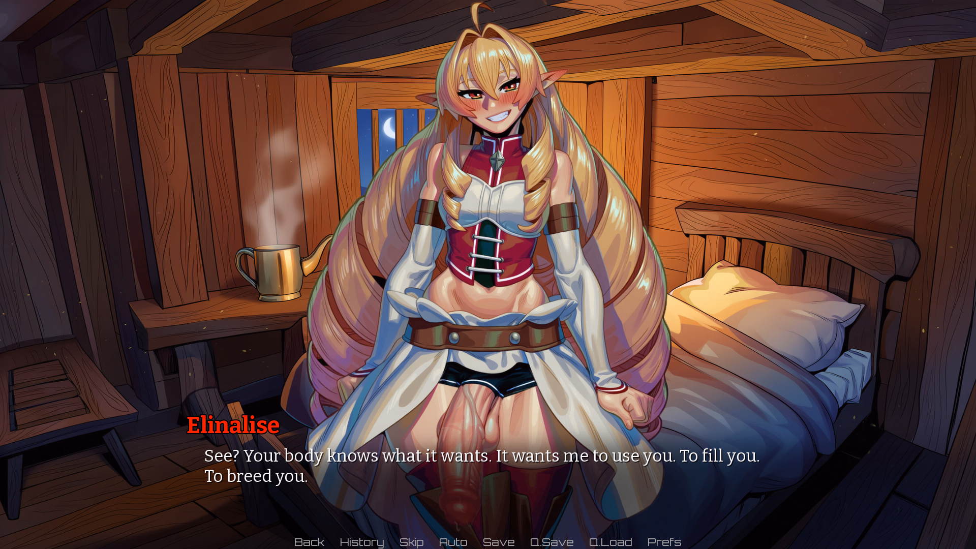 拒绝登出：测试员身陷扶她支配的VR世界（Logout Denied: How I, the Beta Tester, Became Trapped in a Futanari-Dominated VR Simulation）v0.3 精翻汉化 游戏截图 8