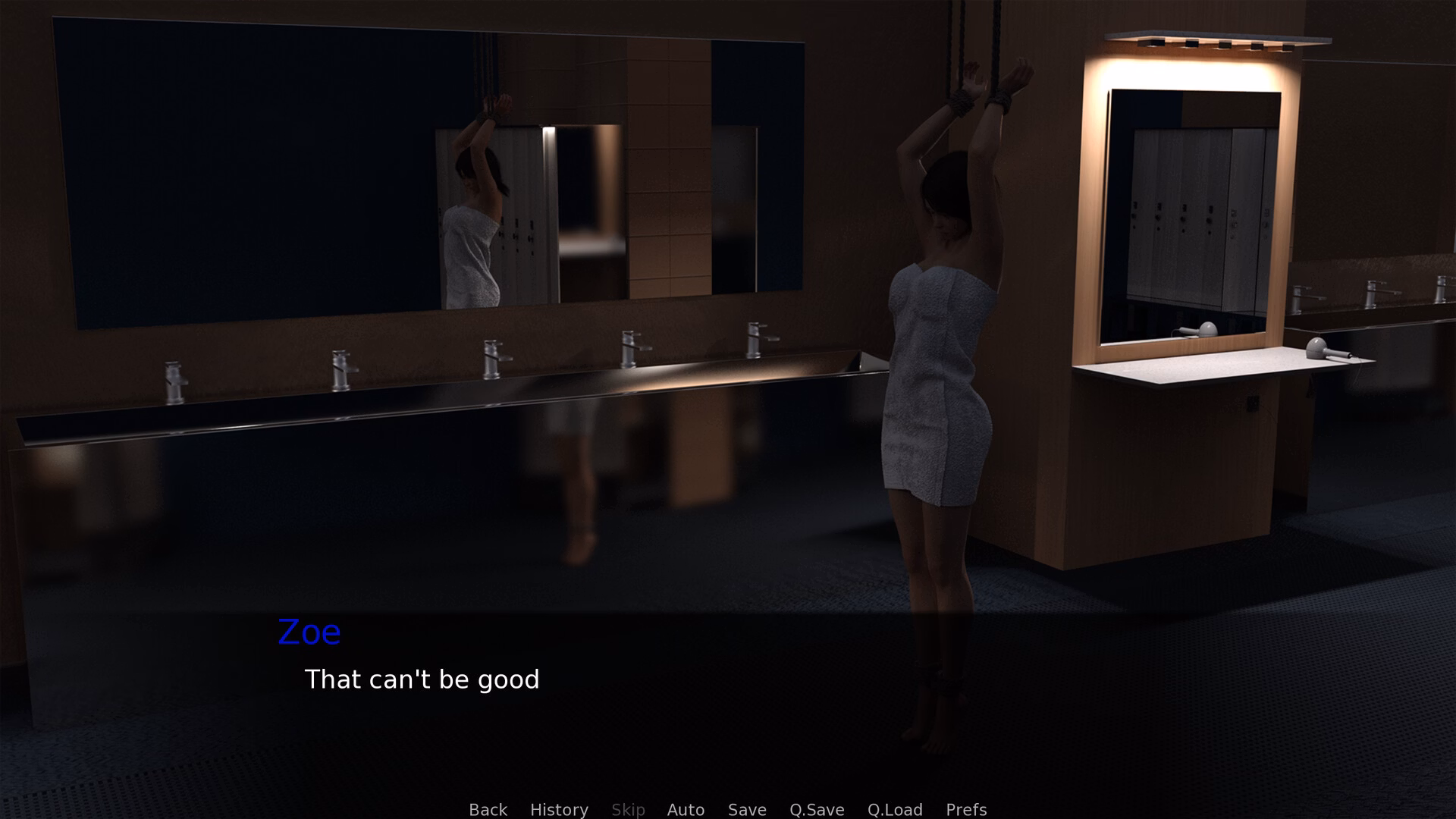露出调教：暴露狂佐伊的全裸危机（Zoe the Exhibitionist）Final 部分汉化 游戏截图 2