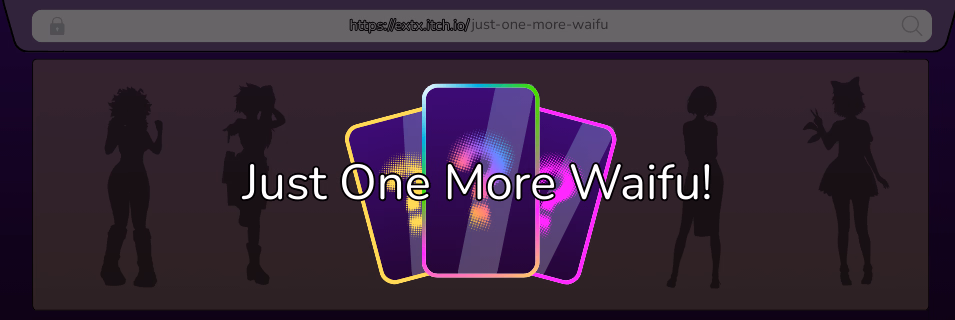 再来一个老婆！卡牌后宫（Just One More Waifu!）v0.0.1 精翻汉化 游戏截图 1