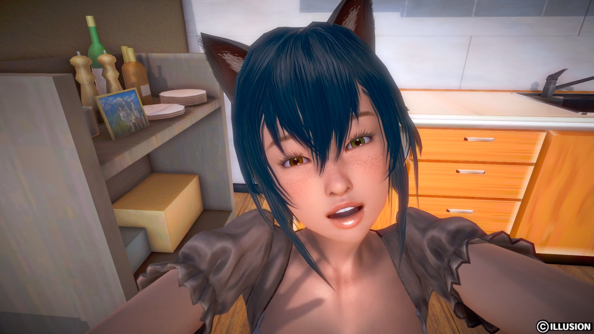 喵！猫娘的意外造访（Nya!）v1.0 Final 精翻汉化 游戏截图 7