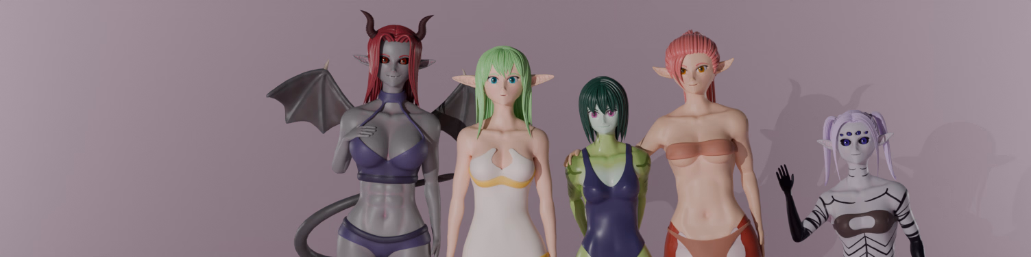 转生物欲魔物娘世界:榨精岛(RWMMG)v1.0 精翻汉化 游戏截图 1