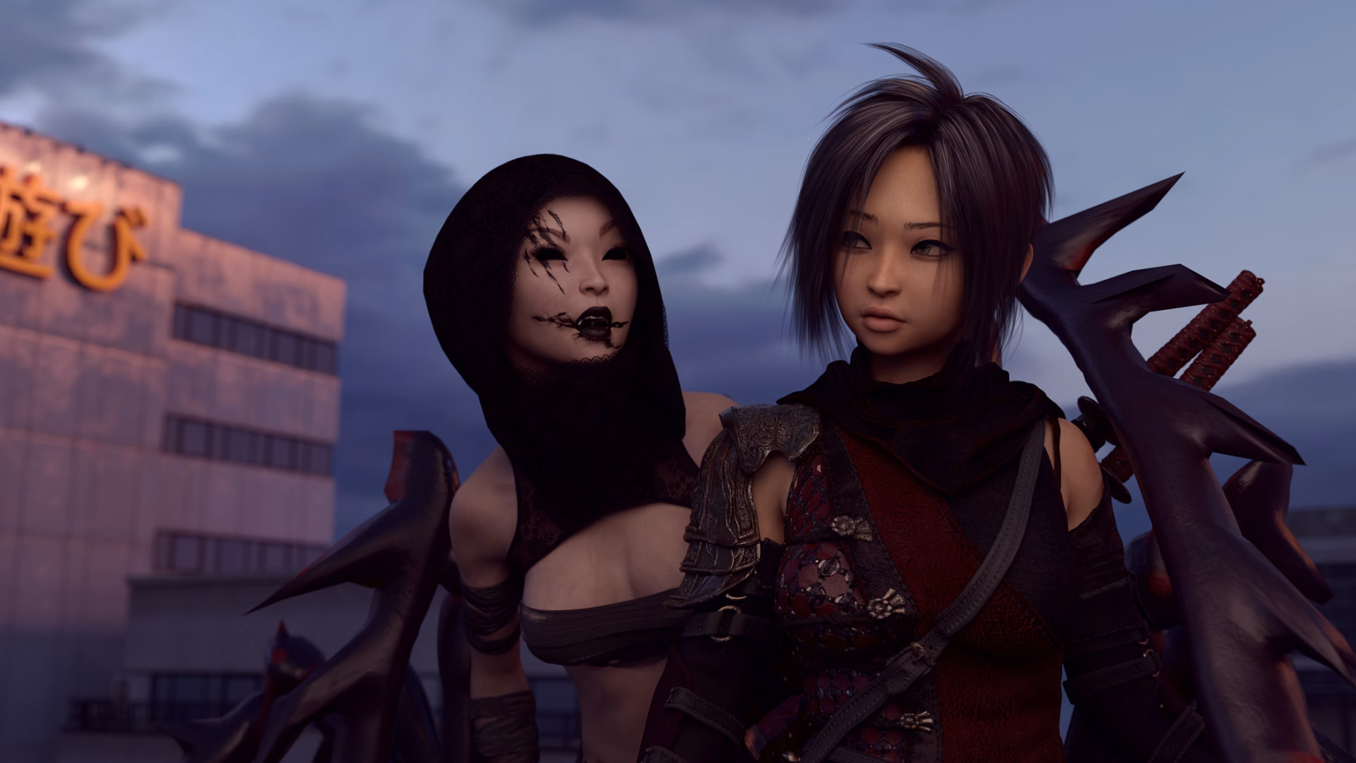 静寂:恶魔猎手绫子的堕落(Shijima: Demon Hunters)v0.0.11 精翻汉化 游戏截图 4