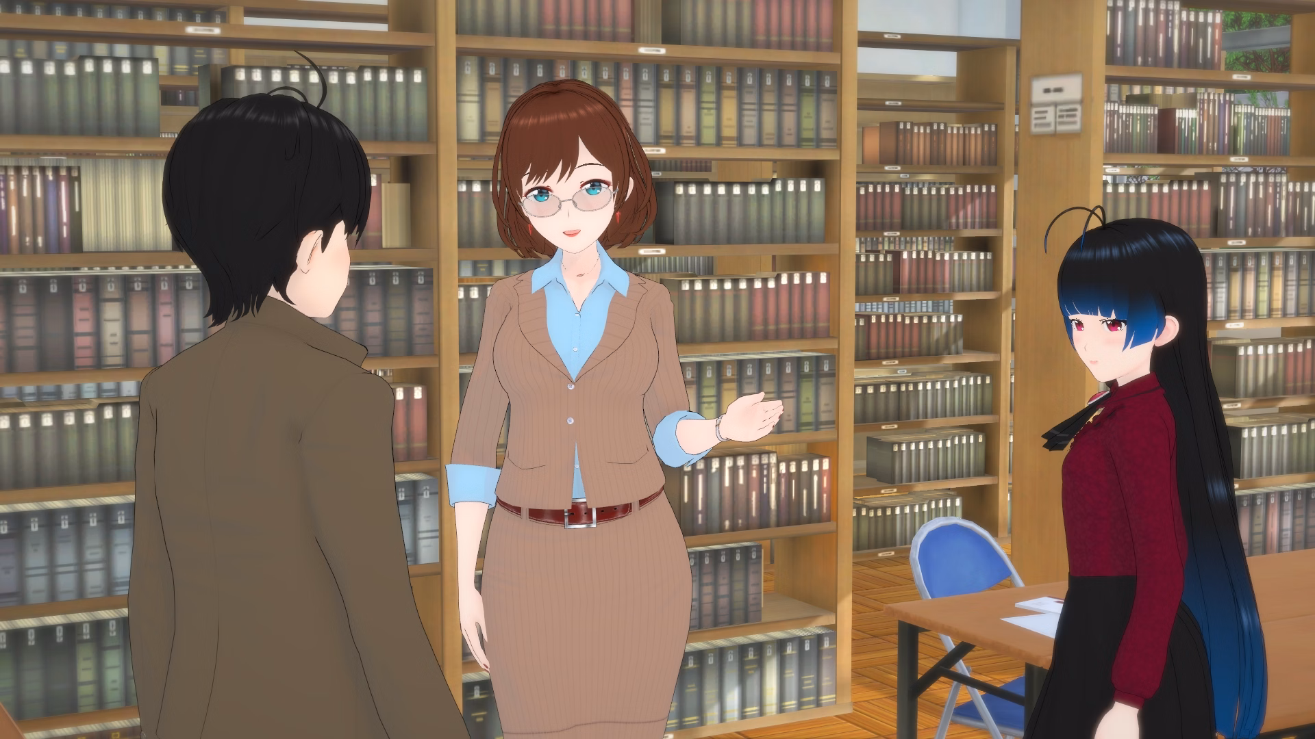 带刺的百合：校园诱惑（No Lily Without A Thorn）Prologue v0.1 精翻汉化 游戏截图 2