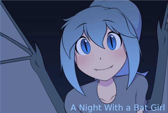 与蝙蝠娘的春宵一夜（A Night with a Bat Girl）v1.0 精翻汉化 游戏截图 1