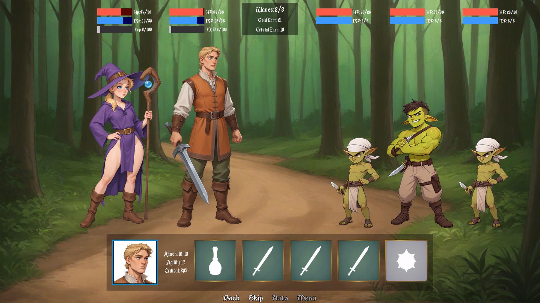 利刃与野兽:猎人的异种肉搏(Blades and Beasts)v0.2 精翻汉化 游戏截图 2