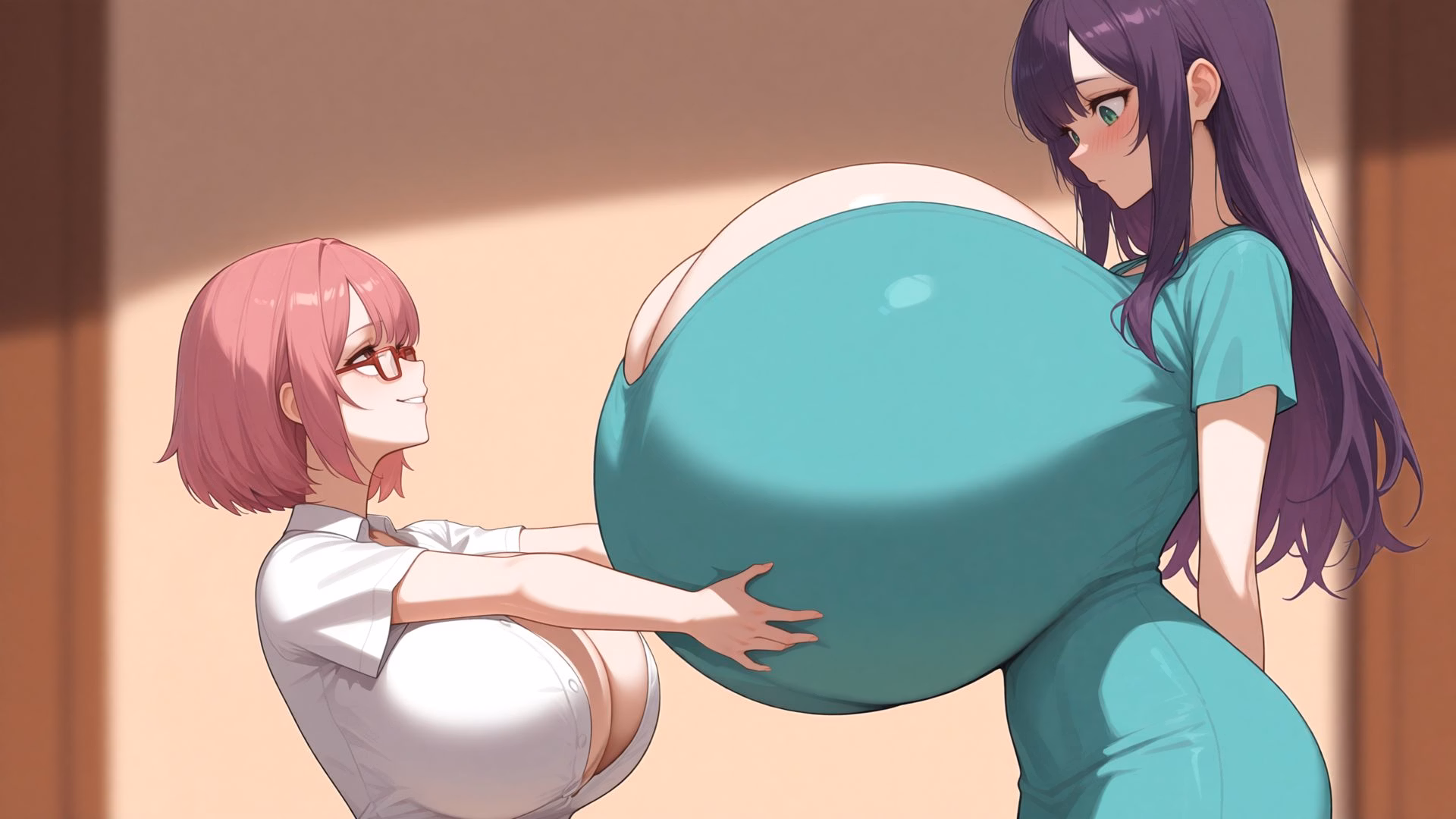 异界传送：女巨人的掌中玩物（Into the Portal: Giantess world journey）Alpha v0.02 精翻汉化 游戏截图 6