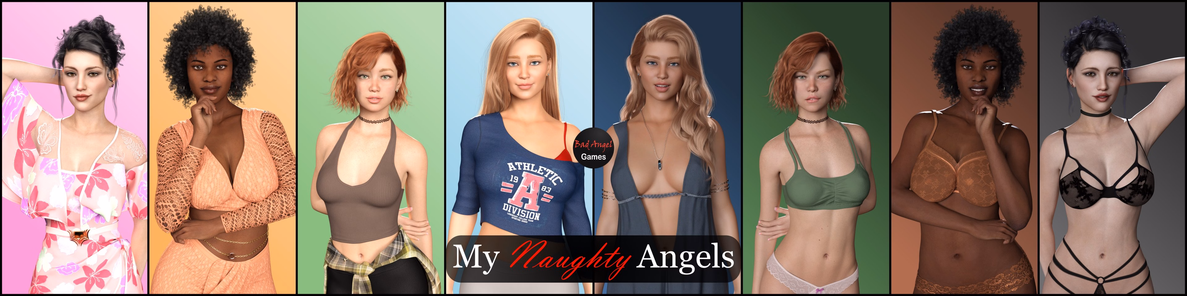 我的调皮天使:后宫淫乱探索(My Naughty Angels)v0.11 精翻汉化 游戏截图 1