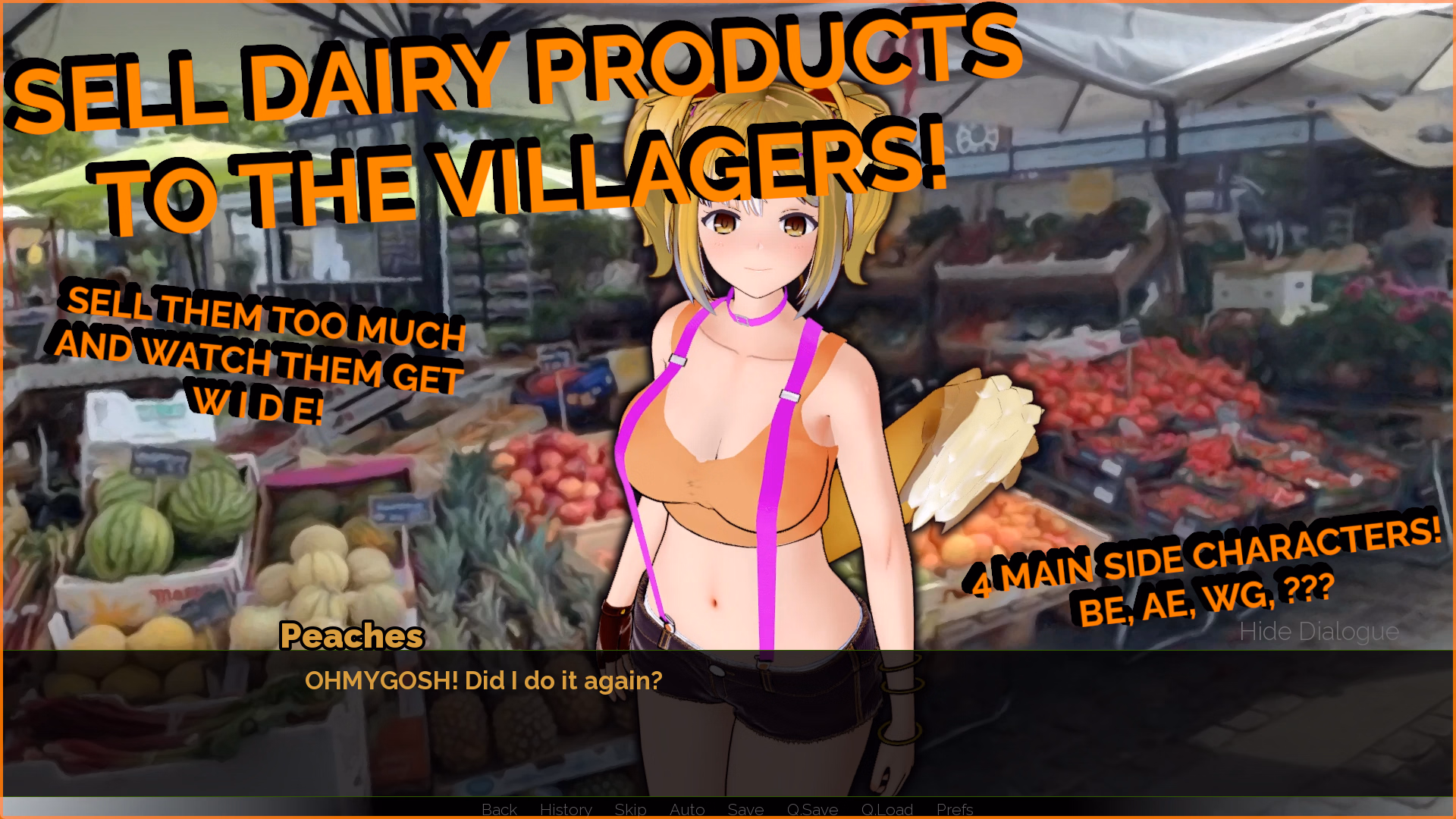 乳香童话：农场奶牛娘的榨汁日常（Dairy Tale）v1.0 精翻汉化 游戏截图 4