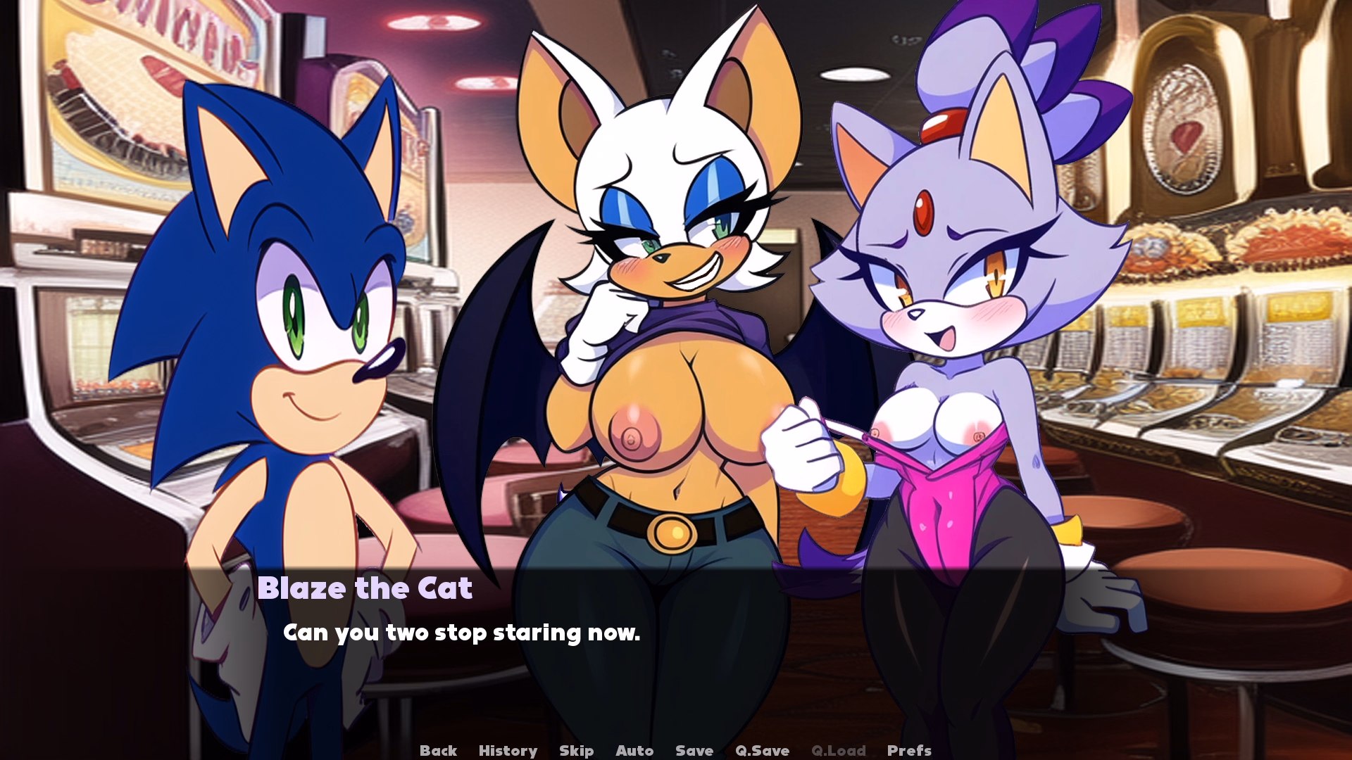 索尼克同人：露骨情欲冒险（Sonic Adventure XXX）v0.09 精翻汉化 游戏截图 5