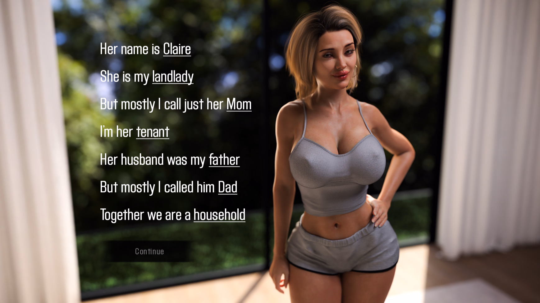 熟女诱惑:房东阿姨的禁忌夏日(MILF Trouble)v0.1 精翻汉化 游戏截图 5