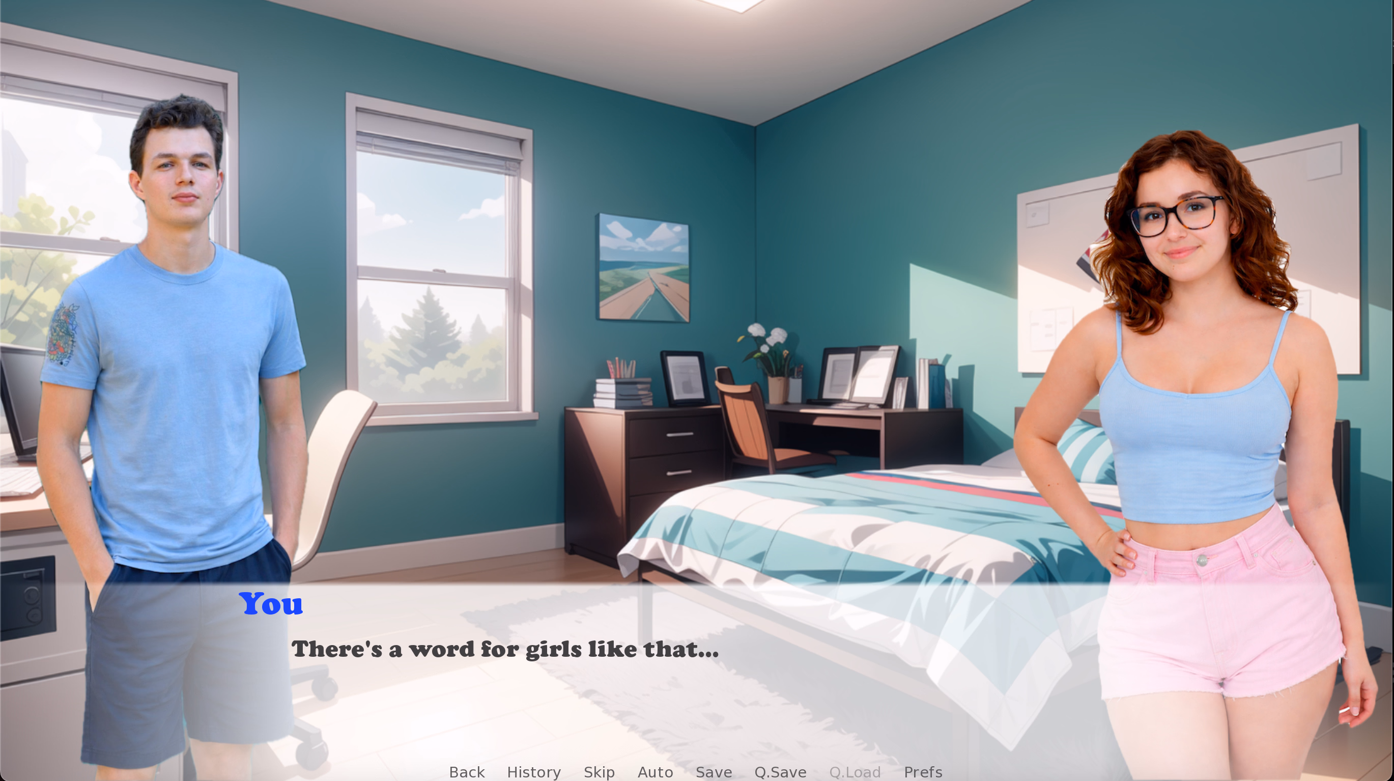 欲火秘闻:大学前的危机(Burning Secrets)v0.02b 精翻汉化 游戏截图 2