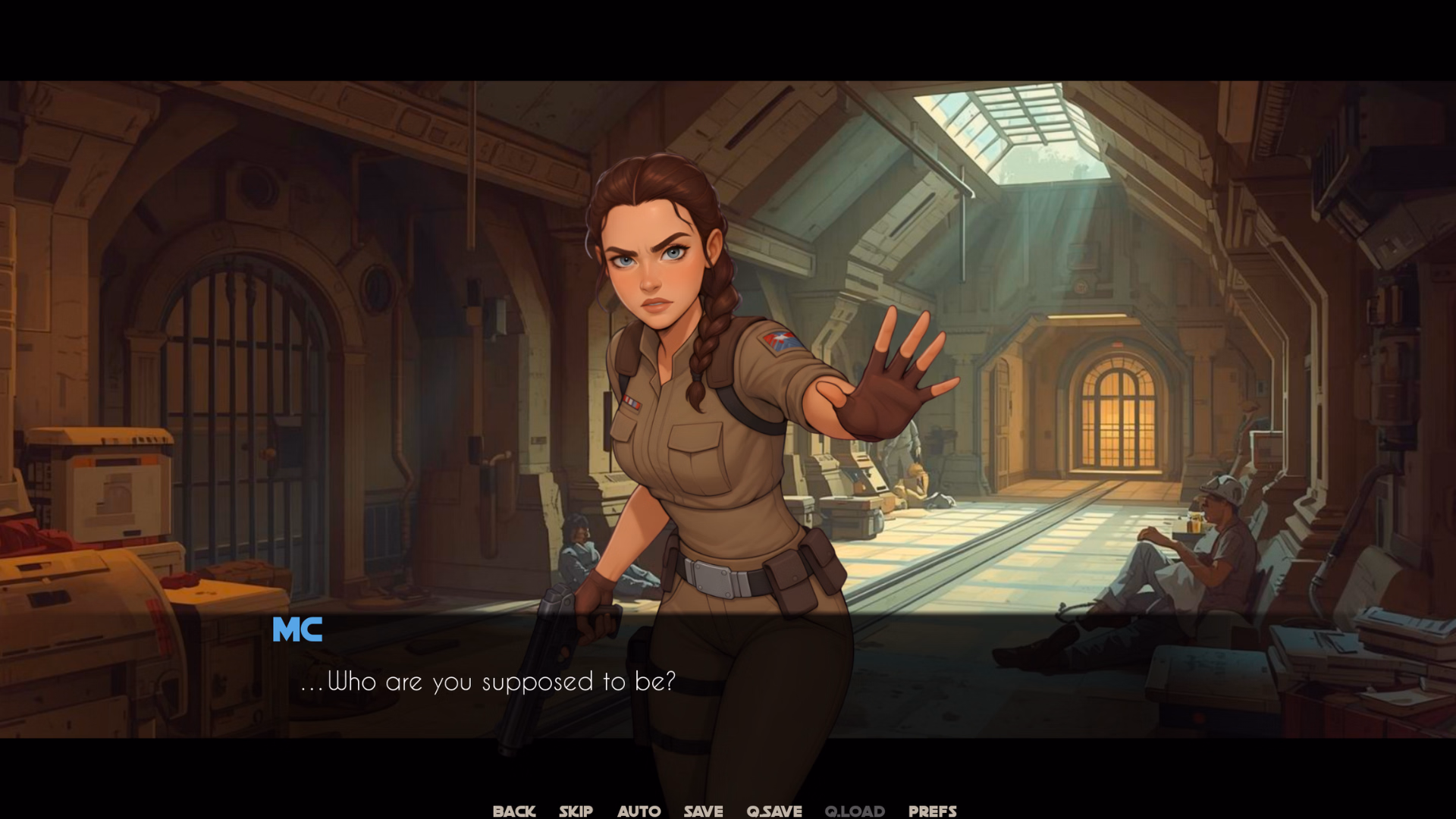 淫欲星河：无名小卒的异星后宫（Star Whores）v0.01 Beta 精翻汉化 游戏截图 4