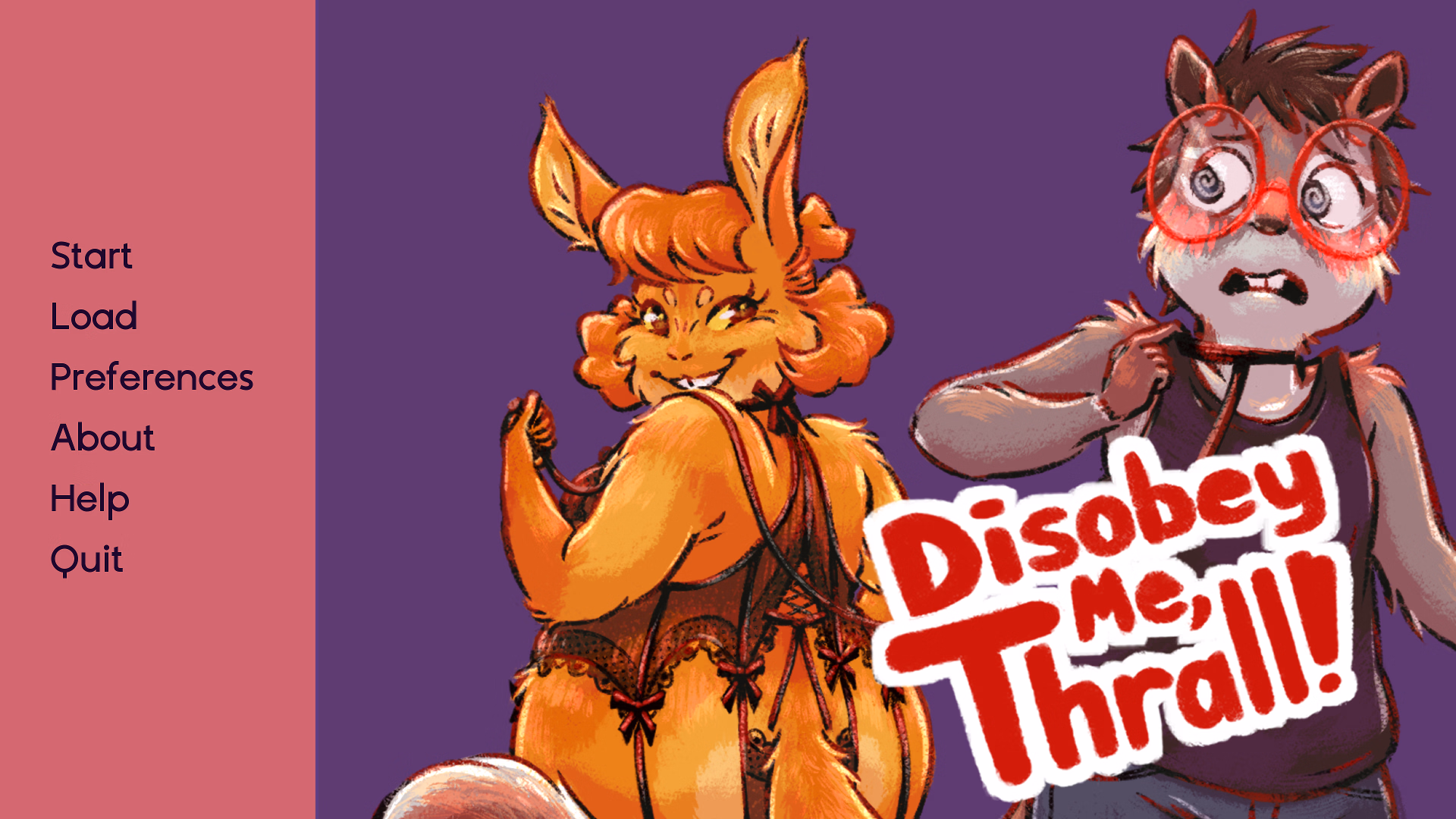 违抗我吧，奴隶！炮友的卧室游戏（Disobey Me, Thrall!）v1.0 精翻汉化 游戏截图 1