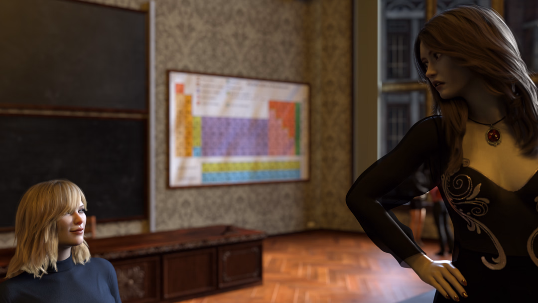 惊悚淫校:不可告人的肉体交易(The Haunted Campus)v0.1 精翻汉化 游戏截图 6