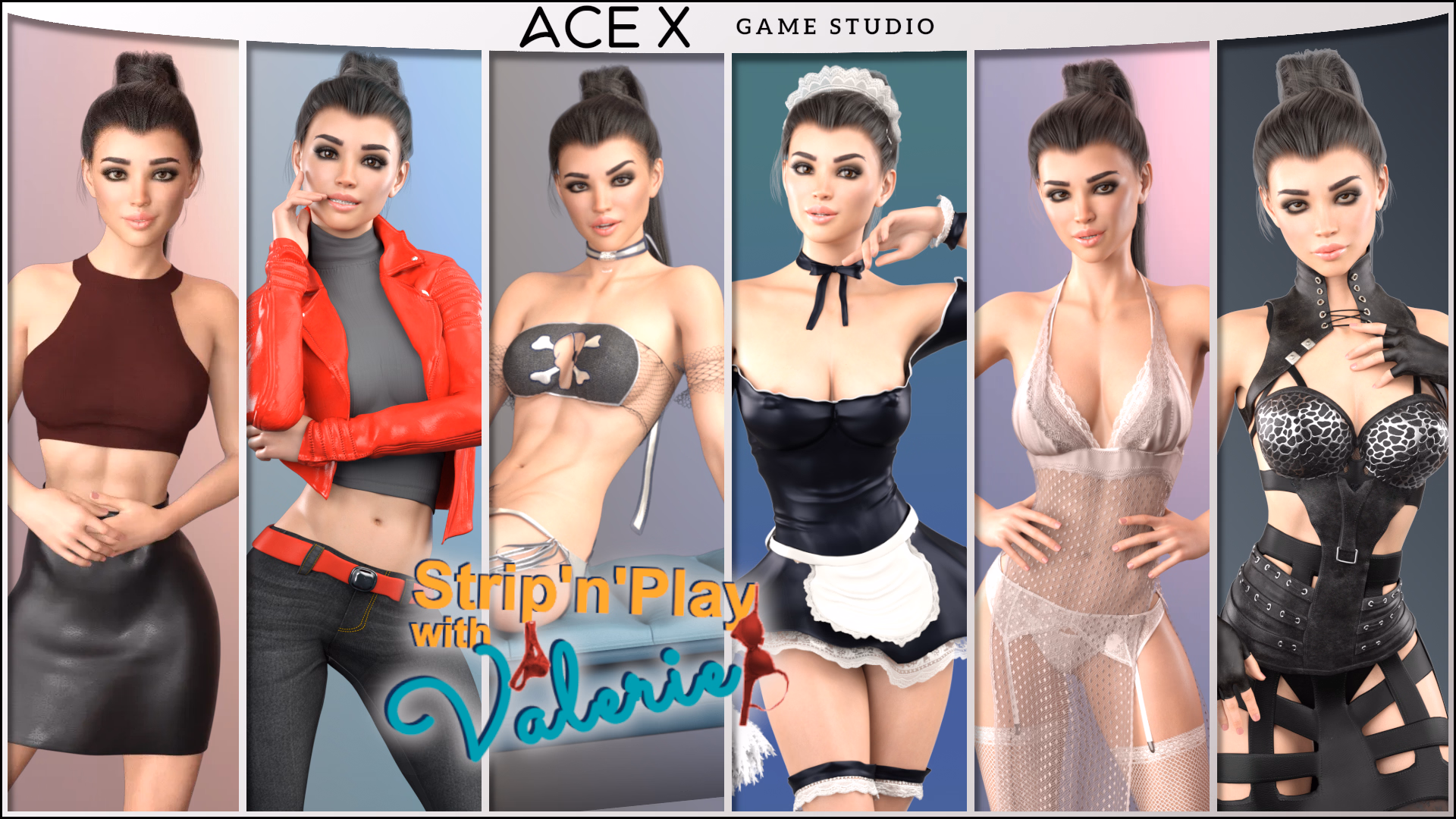 瓦莱丽的脱衣游戏:梦境狂欢(Strip n Play with Valerie)v1.1s 精翻汉化 游戏截图 2