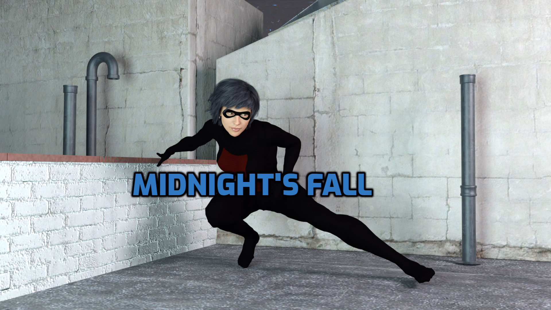午夜的堕落：女超级英雄的沦陷（Midnight's Fall）Ch. 5 精翻汉化 游戏截图 1