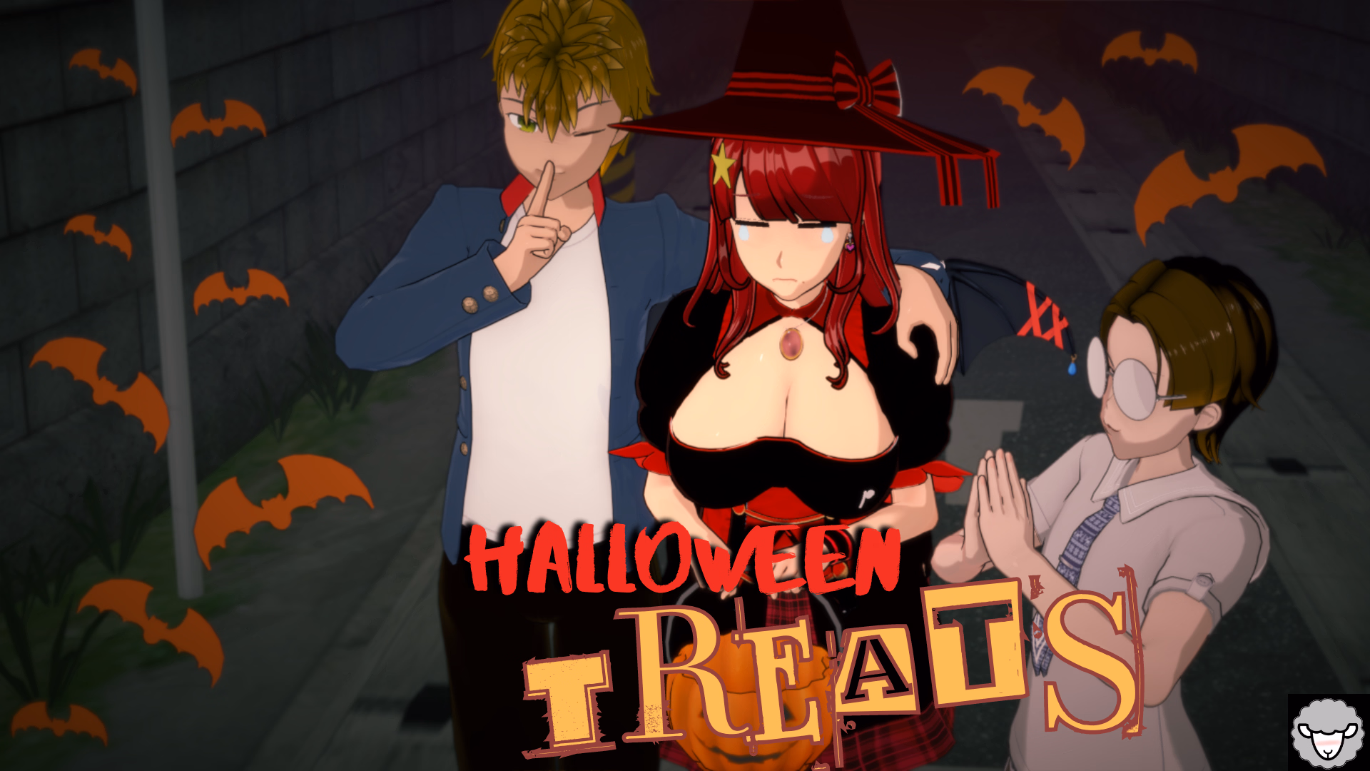 万圣节福利：呆萌女孩的肉体糖果（Halloween Treats）v1.0 精翻汉化 游戏截图 1