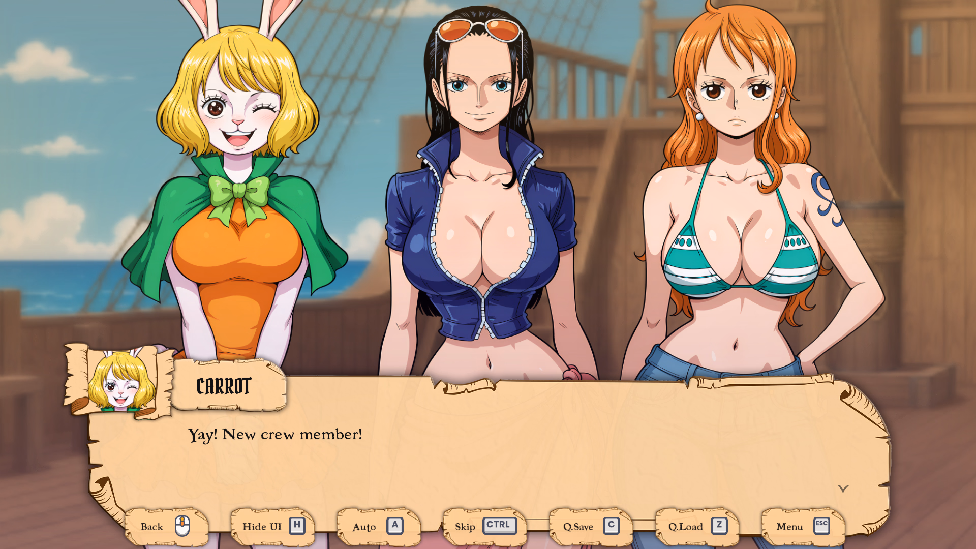 淫乱海贼:蛋头岛的战败凌辱(The Lewd Piece)v0.2 精翻汉化 游戏截图 8