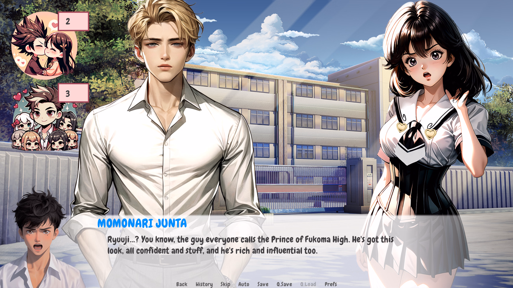虚拟女友VN:经典恋爱模拟(Simgirls VN)Demo 精翻汉化 游戏截图 7
