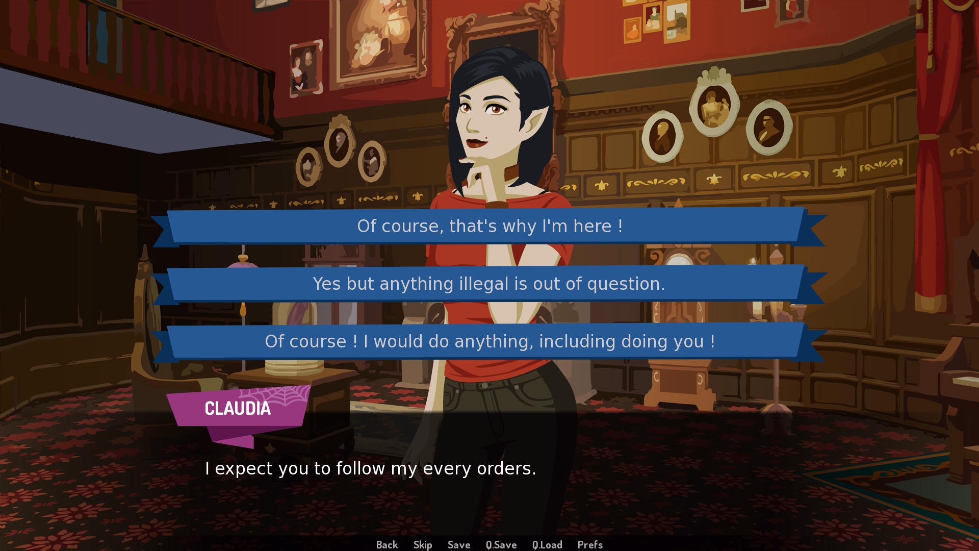 血族红唇:神秘女郎的肉体任务(Vampire Lips)v1.1 精翻汉化 游戏截图 4