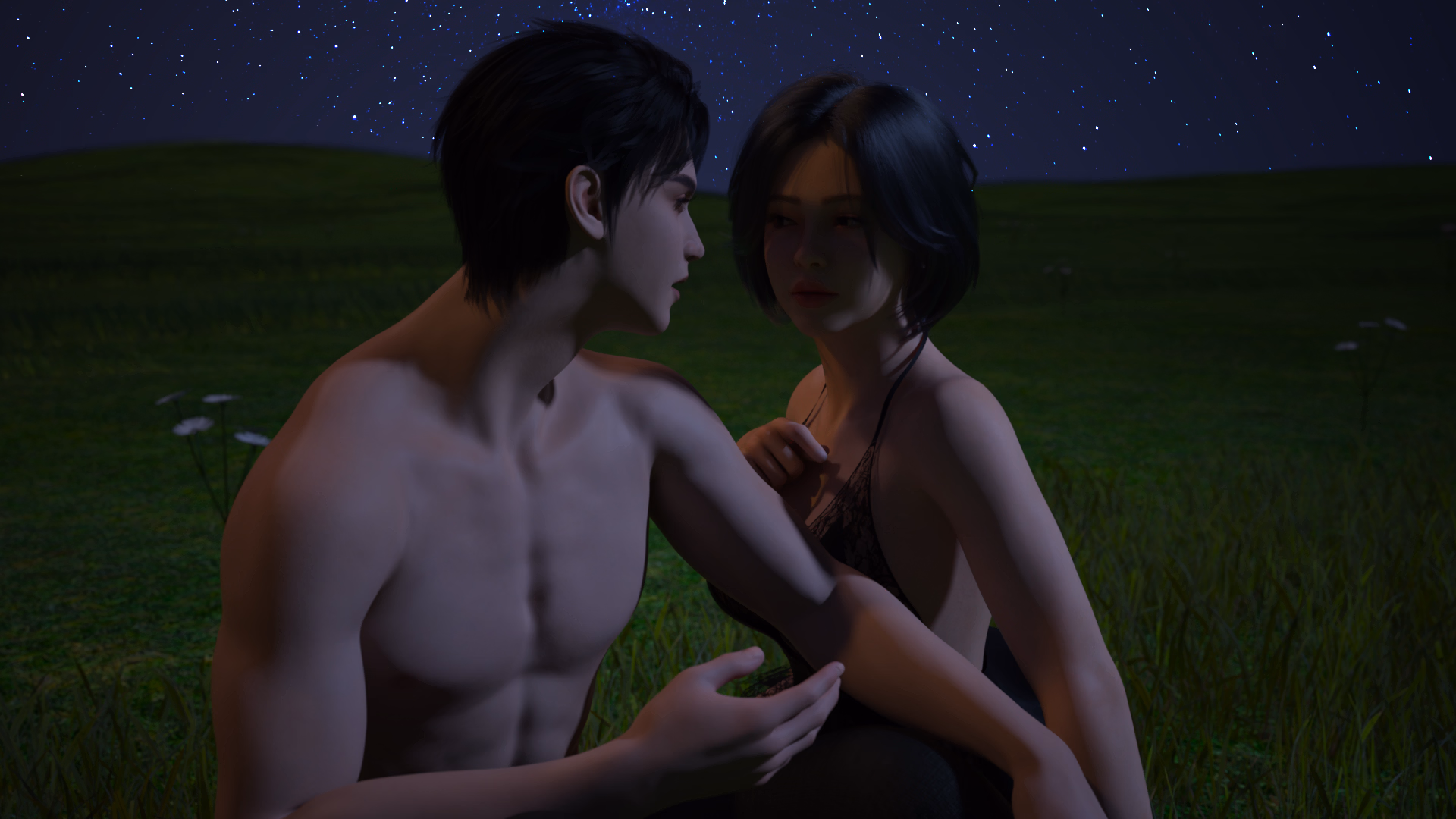 月下觉醒:暗夜欲望(The Moonlit Awakening)v0.1 精翻汉化 游戏截图 6