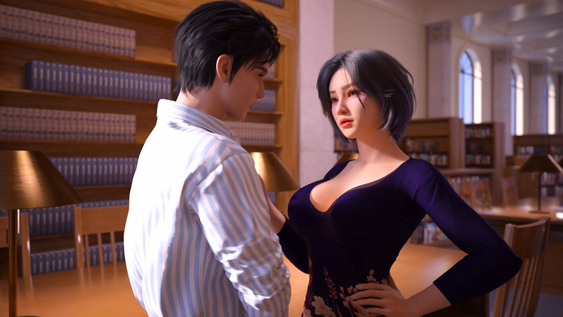 月下觉醒:暗夜欲望(The Moonlit Awakening)v0.1 精翻汉化 游戏截图 8