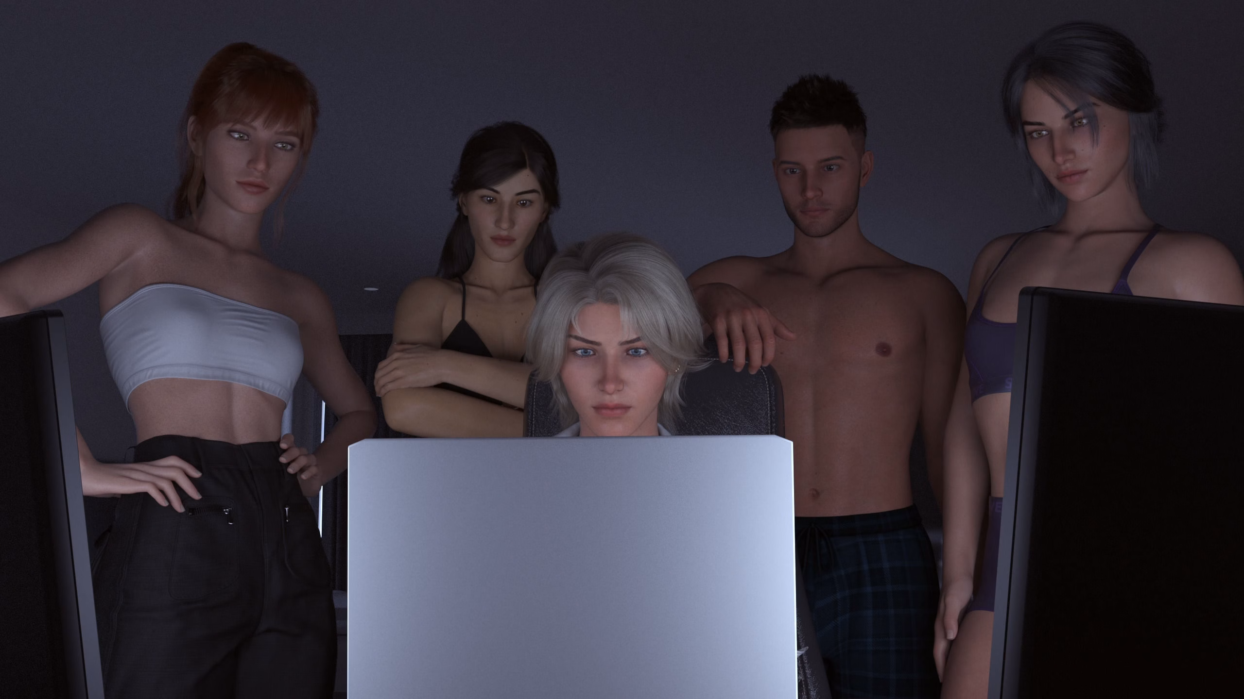 伪娘特工队：潜入淫乱孤岛（FBS - Femboy Squad）v0.1.0 精翻汉化 游戏截图 2