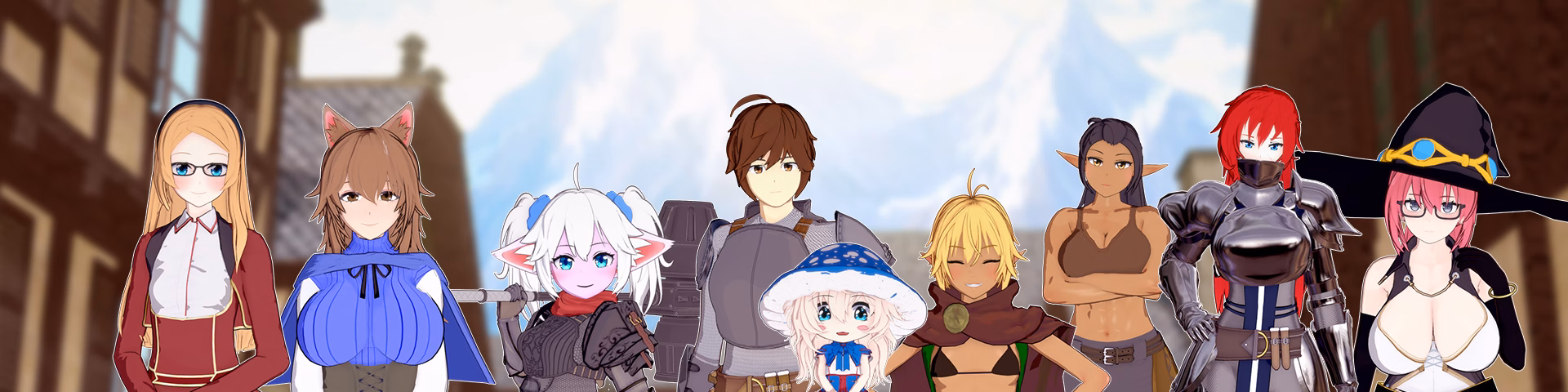 异界后宫王：转生勇者的淫乱冒险（Isekai Harem Hero）v0.1 精翻汉化 游戏截图 1