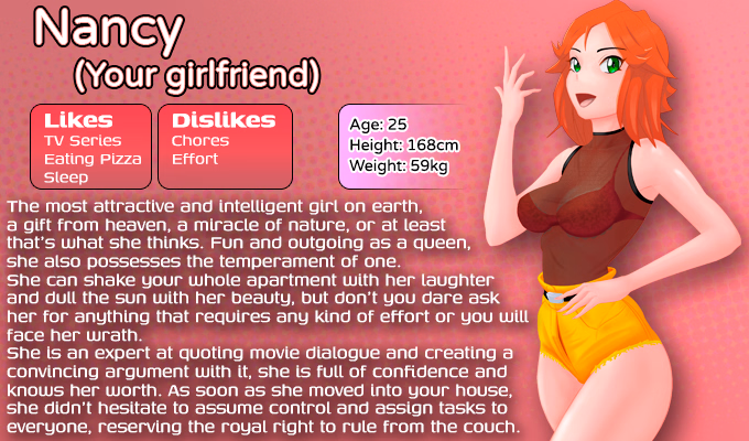 双重爱恋：性感女友同居日记（Two Slices of Love）v1.0 精翻汉化 游戏截图 4