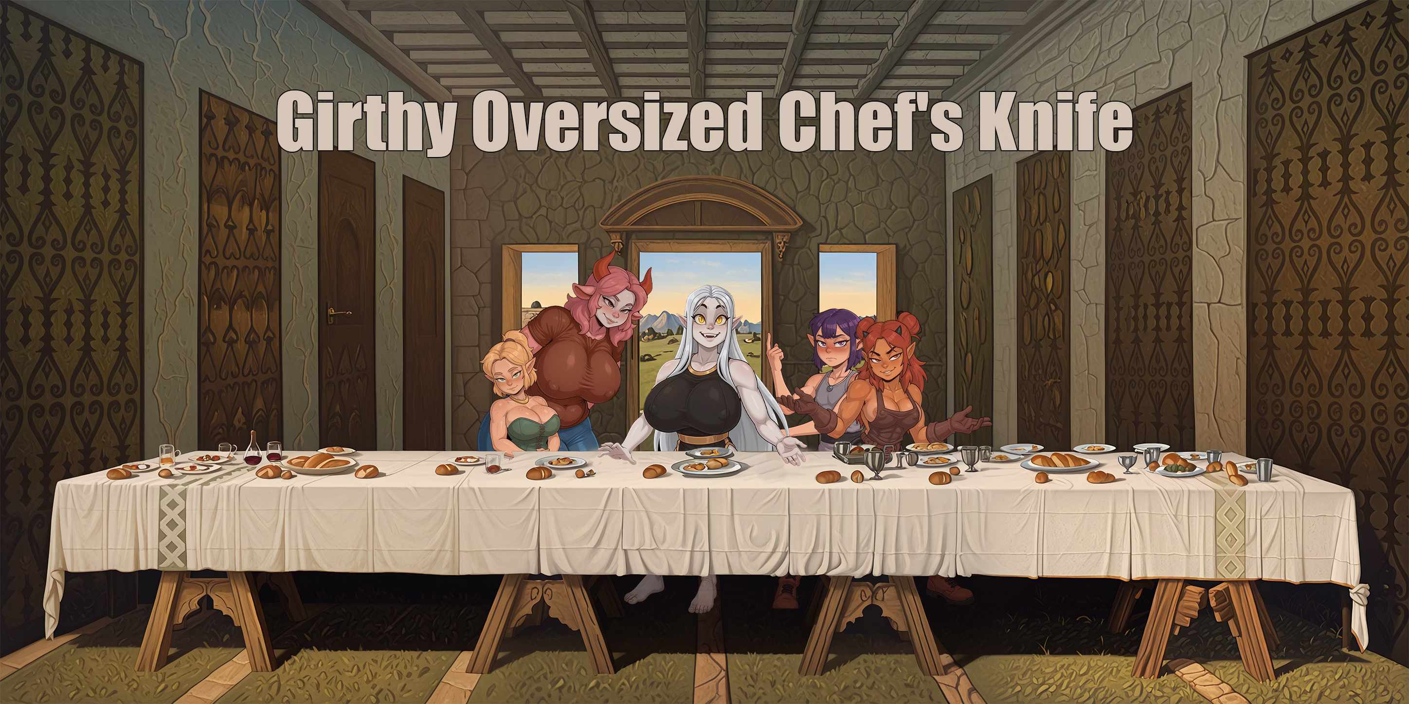 巨根厨师刀（Girthy Oversized Chef's Knife）0.15 精翻汉化 游戏截图 1