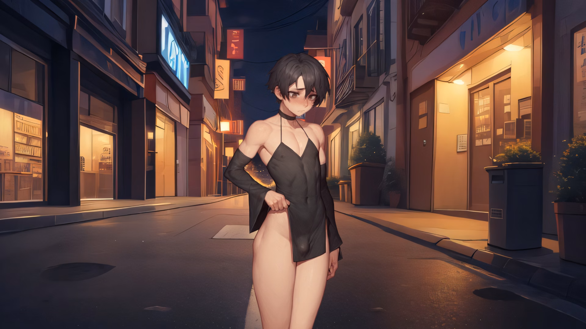 妈妈养大的伪娘:夜总会的觉醒(Mom Raised a Femboy)v1.4 Demo 精翻汉化 游戏截图 4