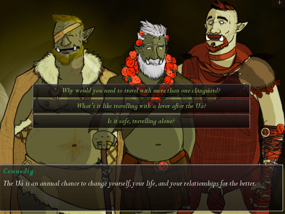 獠牙：男同兽人恋爱模拟器（Tusks: The Orc Dating Sim）Final 精翻汉化 游戏截图 5
