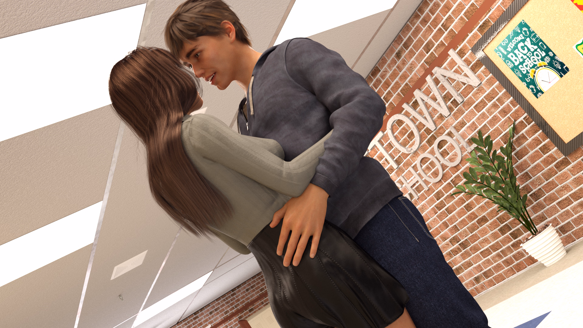 苦涩之恋:女友出轨的绿帽日记(A Bittersweet Love)v0.1 Demo 精翻汉化 游戏截图 2