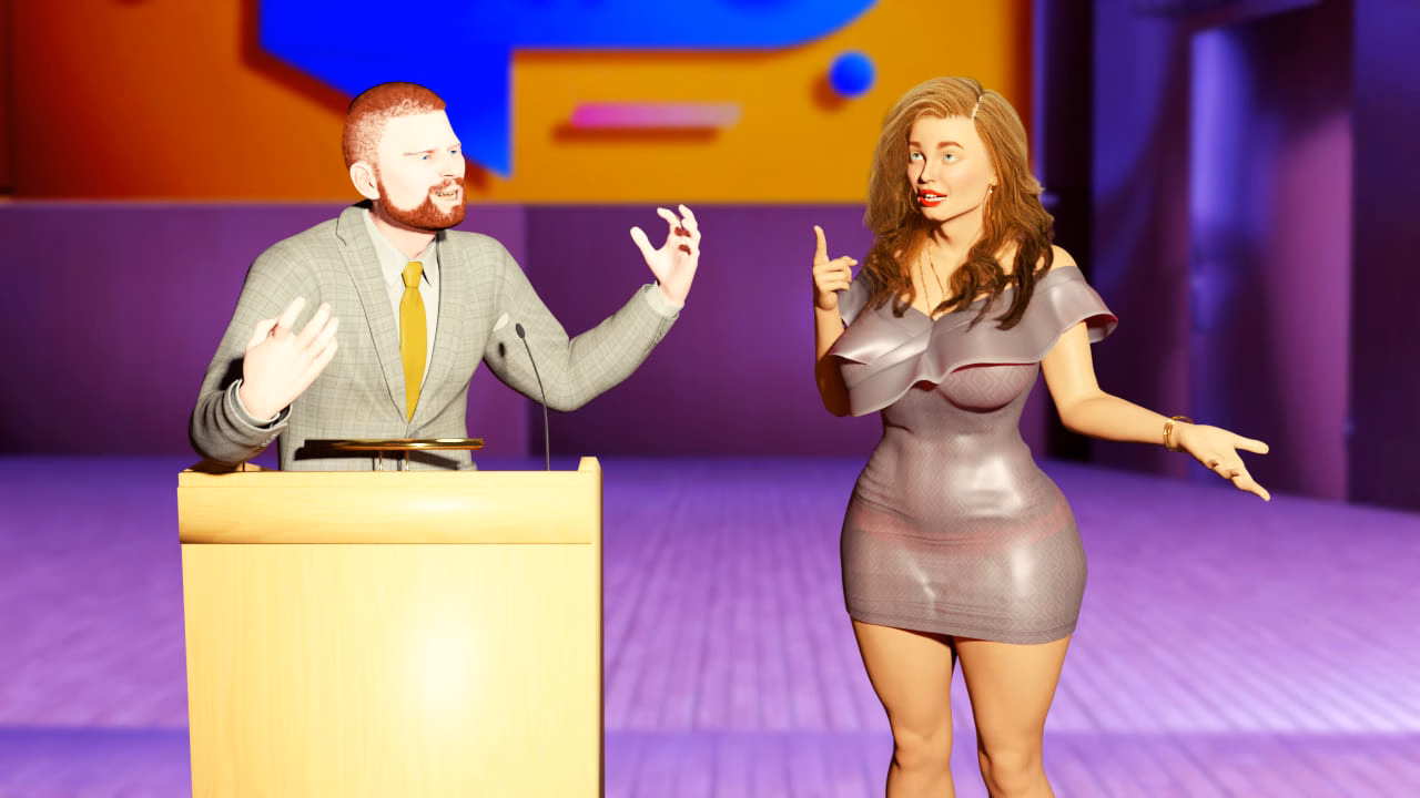 塞雷娜的深度伪造：艳照门丑闻（The Deepfakes of Serene O'Hara）v0.1 精翻汉化 游戏截图 8