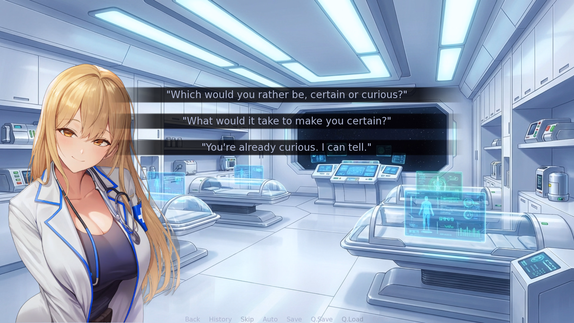 星际女孩:无码太空后宫(Galaxy Girls: Uncensored)Demo 精翻汉化 游戏截图 2