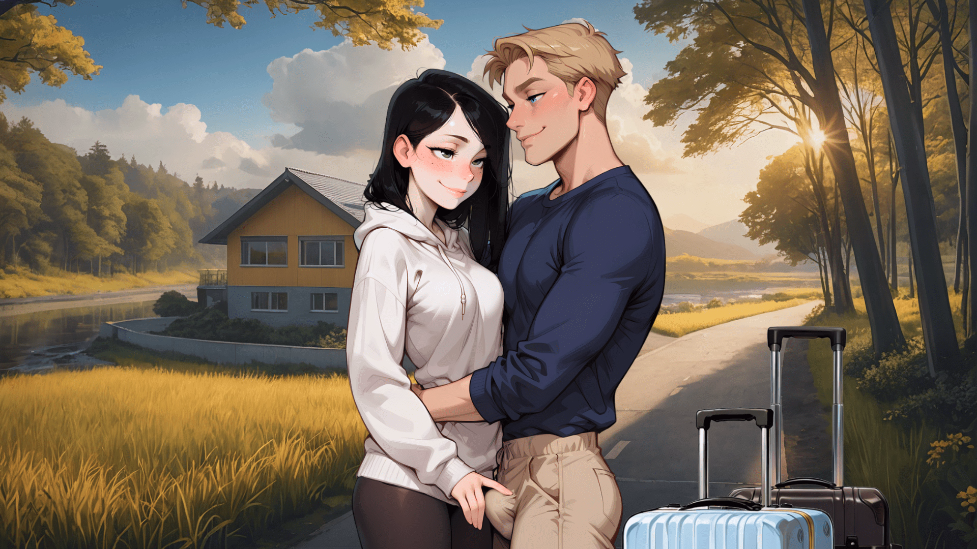 沉沦都市:我们的安静诱惑(Our Quiet Temptation)Ch2 v1 精翻汉化 游戏截图 6
