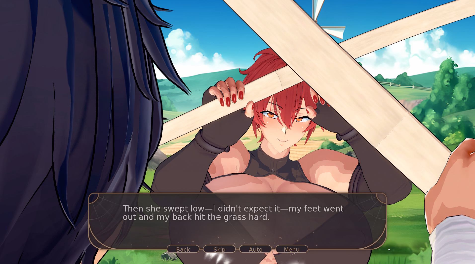 以太灾厄：剑士少女的欲火冒险（Ether Disaster）Ch 1 Act 1.1 精翻汉化 游戏截图 4