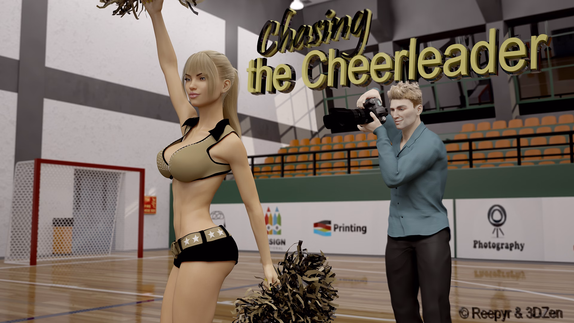 追逐啦啦队长:摄影导师的潜规则(Chasing the Cheerleader)v0.1 精翻汉化 游戏截图 1