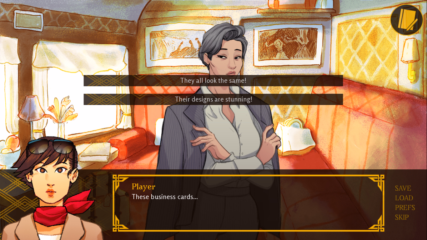 孔雀特快上的爱欲:熟女侦探(Love On The Peacock Express)v1.0.2 精翻汉化 游戏截图 3