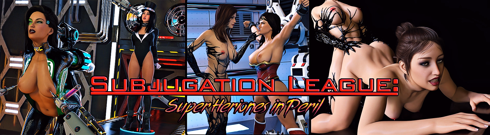 征服联盟：超级女英雄的调教（Subjugation League: Super Heroines in Peril）Demo 精翻汉化 游戏截图 1