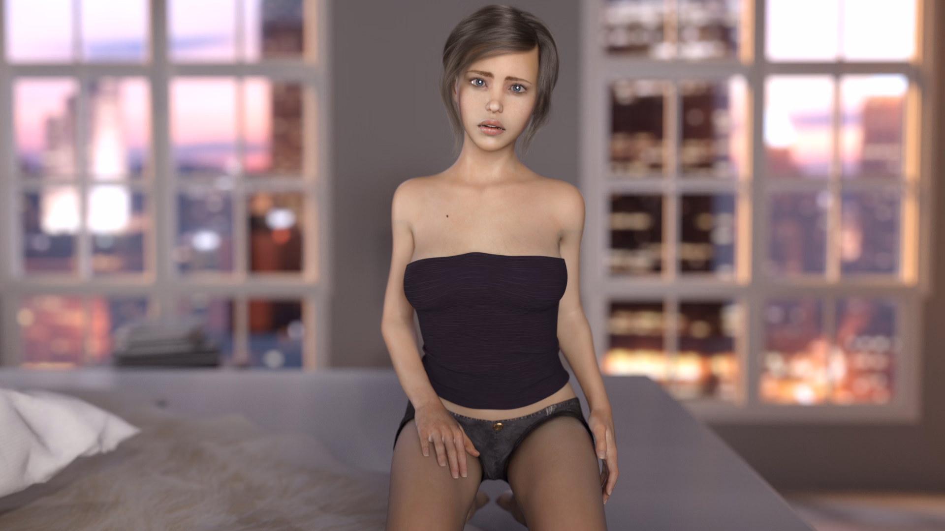珍娜的抉择：学业还是后宫（IDK Jenna）v0.14 精翻汉化 游戏截图 5