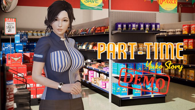 兼职：优子物语（Part Time : Yuko Story）v2.0 精翻汉化 游戏截图 1