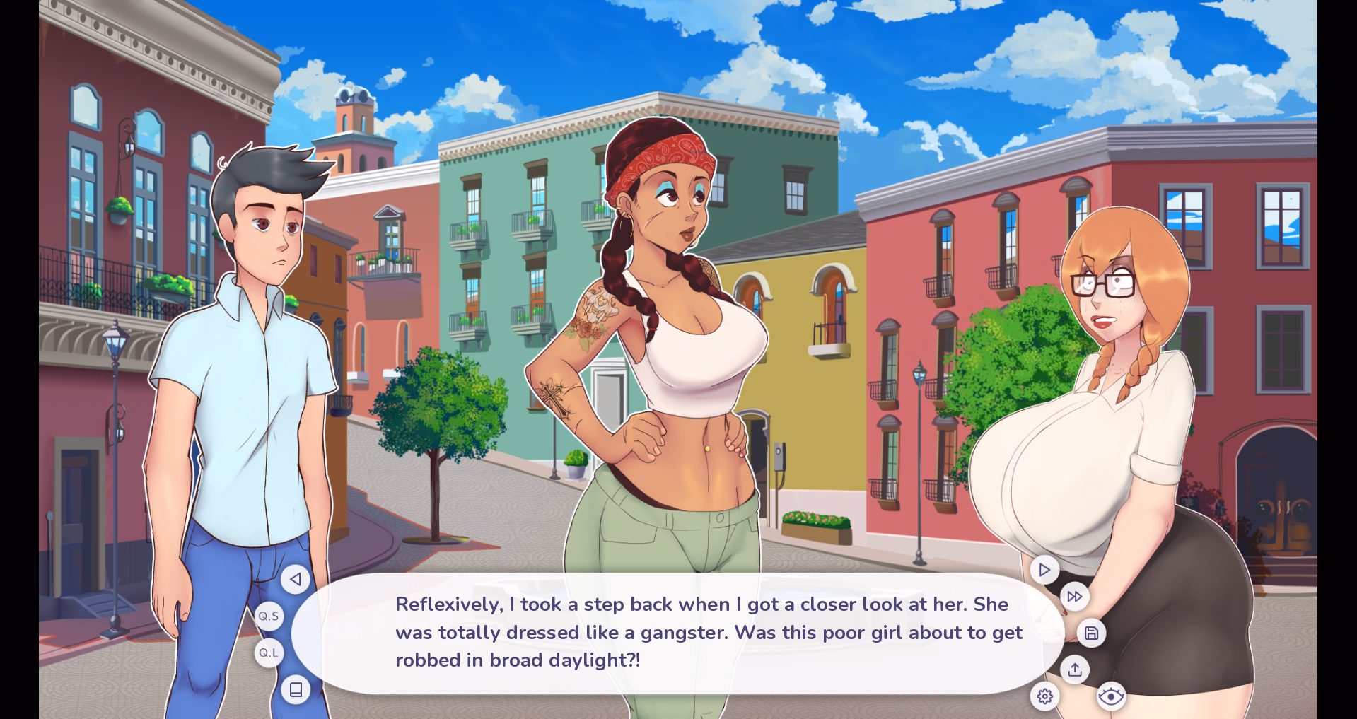 墨西哥之夏:富有的阿姨与危险阴谋(A Summer in Mexico)v0.2.6 精翻汉化 游戏截图 4