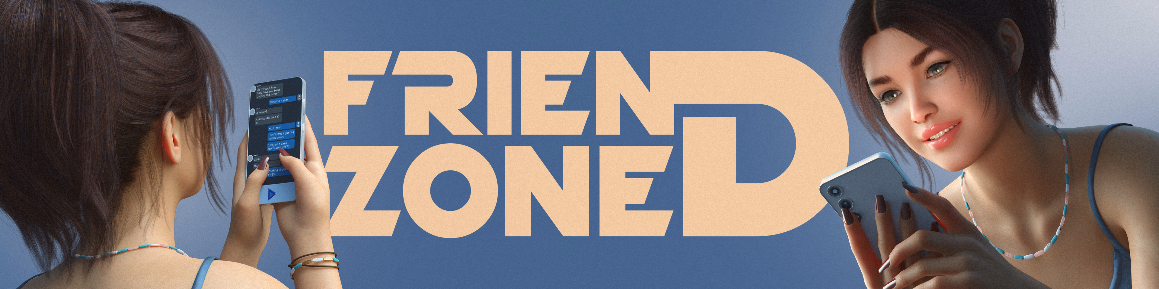 友达以上:网恋调情实录(Friend Zoned)Day 02 精翻汉化 游戏截图 1