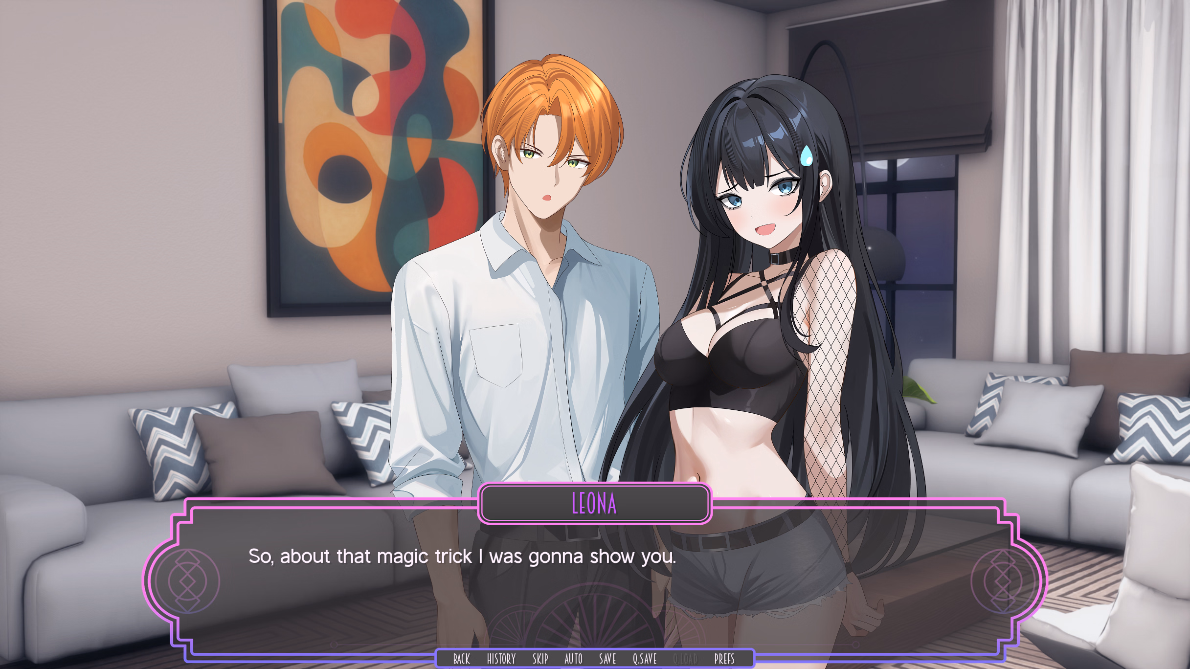我的魔法助手：性转成为女人（My Magical Assistant）v1.11 Demo 精翻汉化 游戏截图 6