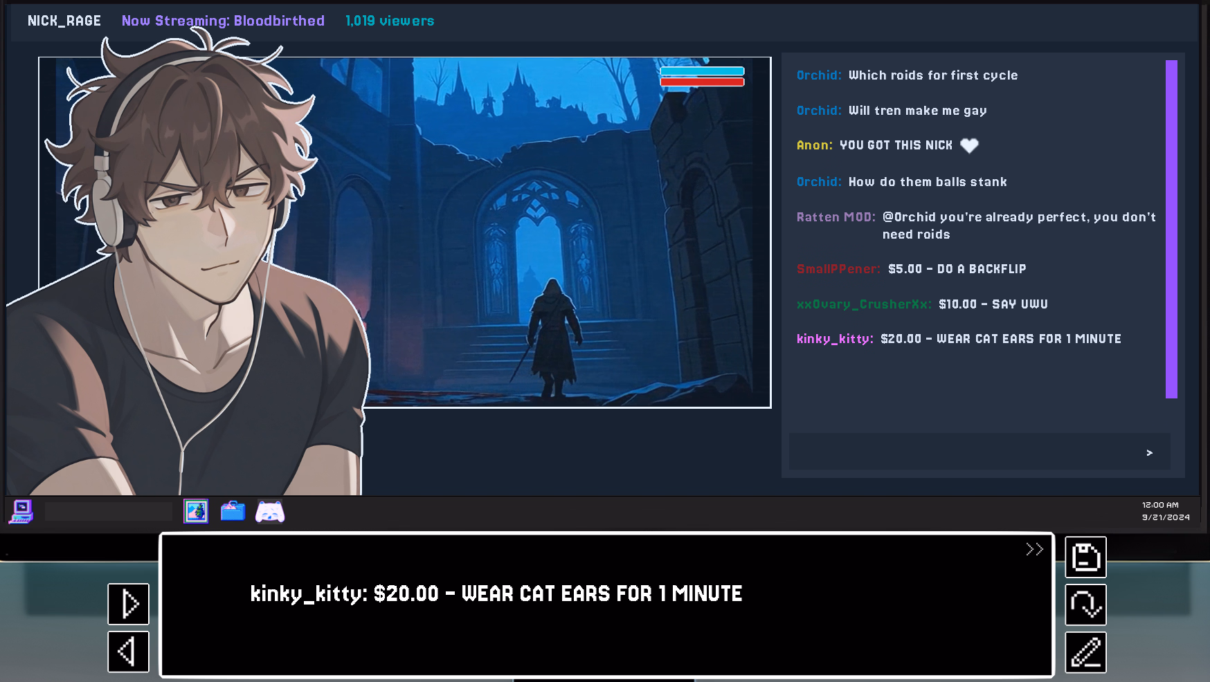 屌丝逆袭:废柴宅男的后宫调教群(Incel Server)demo 精翻汉化 游戏截图 6
