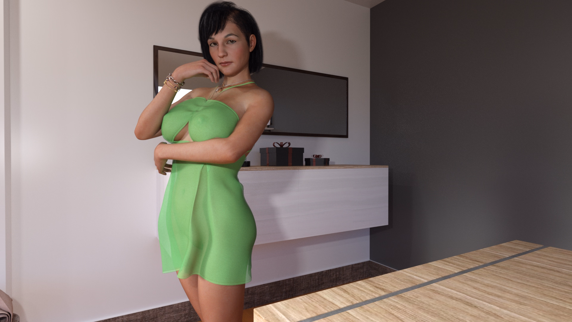 辣妈交换俱乐部(Hot Mom Exchange Club)v0.04 精翻汉化 游戏截图 2